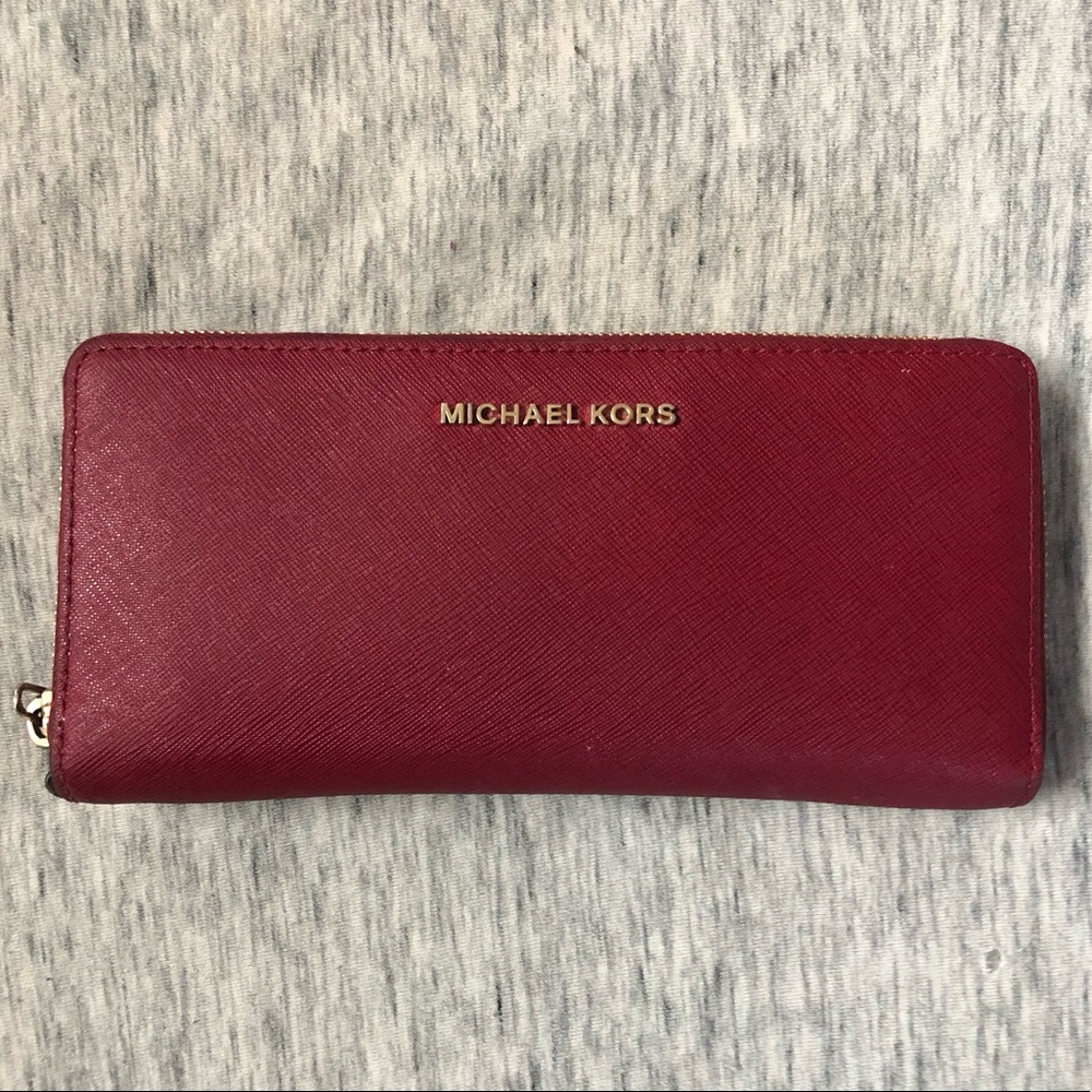 Michael Kors Maroon Wallet